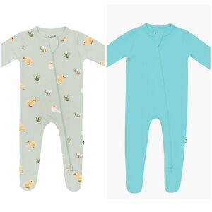 Kyte Baby | Zippered Footie Bundle sz 6-12 M NWT